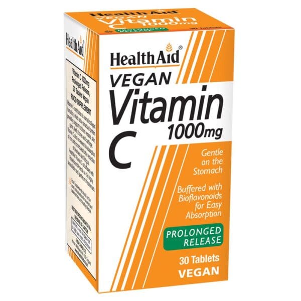 Vitamin C 1000mg Prolonged Release 30 Tablets - Image 2