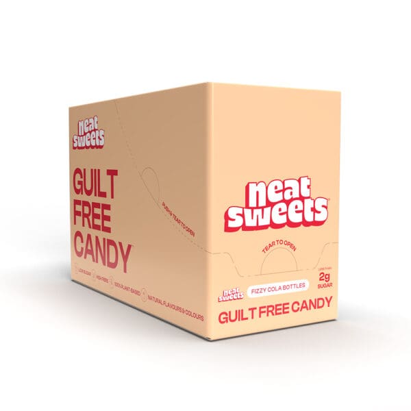 NeatSweets Low Sugar Plant Based Fizzy Cola Bottles 50g - Image 2