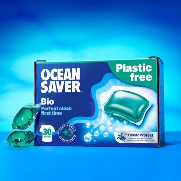 OceanSaver - Laundry EcoCaps Bio (Fresh Linen) - 30 Washes