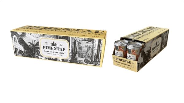 Pimentae Tommy's Tequila Margarita Cocktail 125ml - Image 2