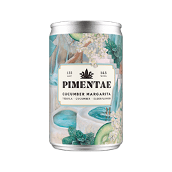 Pimentae Cucumber Tequila Margarita 125ml