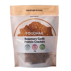 Foodhak Rosemary Garlic Protein Crackers 25g