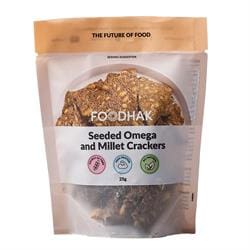 Foodhak Seeded Omega and Millet Crackers Minis 25g
