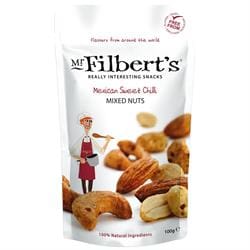 Mr Filberts Mexican Sweet Chilli Mixed Nuts 100g
