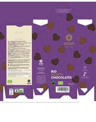 OXFAM Organic Mini Chocolate Hearts 160g