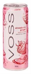 Voss Sparkling Strawberry Ginger 330ml