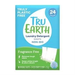 Tru Earth Laundry Detergent Strips Fragrance Free 24 washes - Pack of 2