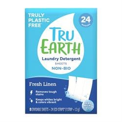 Tru Earth Laundry Detergent Strips Fresh Linen 24 washes - Pack of 2