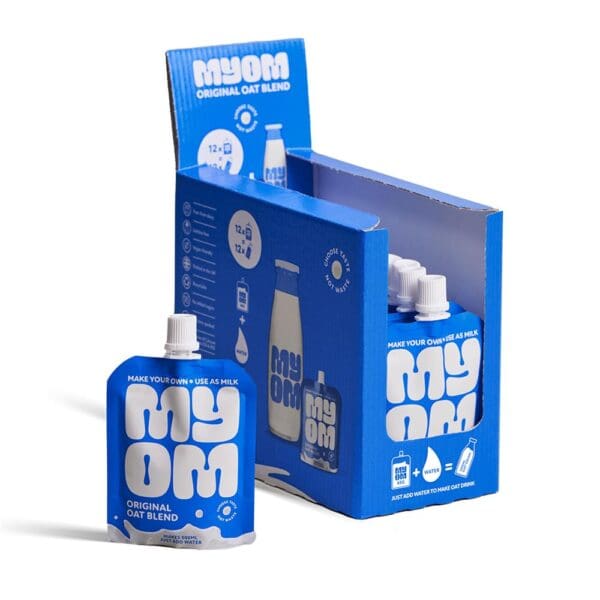 MYOM Original Oat Drink Premix 65g Pouch - Image 2