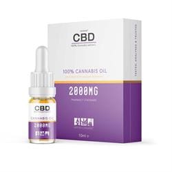 Canabidol Refined CBD Oil Drops 2000mg 10ml