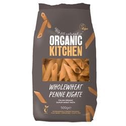 Organic Italian Wholewheat Penne Pasta 500g Plastic Free