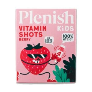 Plenish Kids Berry Vitamin Shot Multi Pack 4 x 60ml