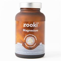 Zooki Magnesium Bisglycinate 840mg 60 Capsules Liposomal