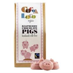 Raspberry Chocolate Pigs - 100g