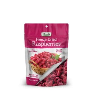 DJ&A Freeze Dried Raspberries 20g - Pack of 2