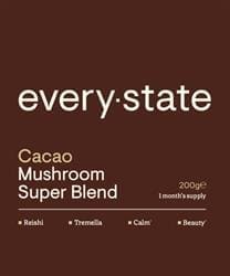 everystate Cacao + Mushroom Super Blend Pouch 200g