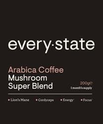 everystate Arabica Coffee + Mushroom Super Blend Pouch 200g