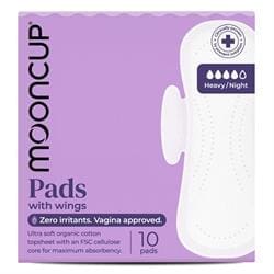 Mooncup Heavy / Night Pads with Wings - Pack of 2