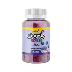 MultiVi Multivitamin Gummies Berry Flavour For Kids. 60 gummies