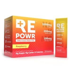 REPOWR Raspberry 30's | Clean Electrolytes For Healthy People
