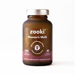 Zooki Women's Multivitamin Daily Nutrient 60 Capsules Liposomal