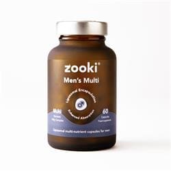 Zooki Men's Multivitamin 60 Capsules. 30 Day Supply Liposomal