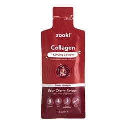 Zooki Marine Collagen Cherry 1x18.5ml Sachet - Pack of 20