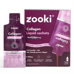 Zooki Super Strength Collagen Marine 11000mg Mango Peach 30 Sachets Box