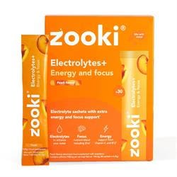 Electrolytes+ Energy & Focus Peach Flavour 30 Sachet