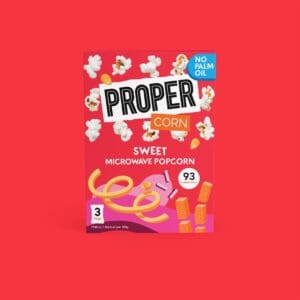 Proper Corn Sweet Microwaveable Popcorn 70g - Pack of 5