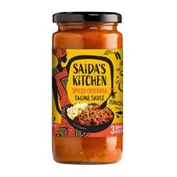 Saida's Kitchen Spiced Chickpea Tagine Sauce 370g - Pack of 2