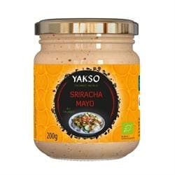 Yakso Organic Sriracha Mayonaise 200g - Pack of 2