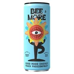 Peach Passion Fruit Good Mood Energy Drink 250ml - Pack of 4