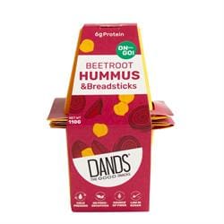 Beetroot Hummus & Breadsticks Snack 110g