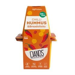 Chilli Hummus & Breadsticks Snack 110g
