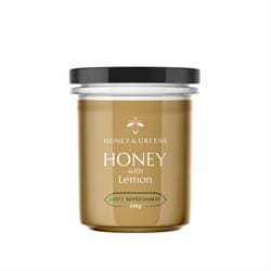 Honey & Greens British Honey with Lemon 240g