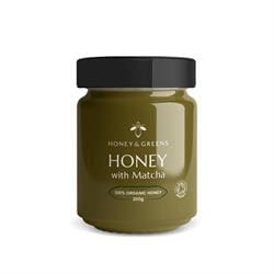 Honey & Greens Organic Honey with Organic Matcha 200g