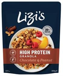 Lizi's High Protein Chocolate & Peanut Granola 350g