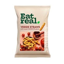 Veggie Straws with a Sweet Barbecue Glaze 110g - Pack of 10