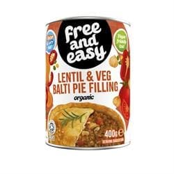 Organic Lentil Balti Pie Filling 400g