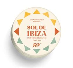 Plastic Free Face & Neck Natural Mineral Sunscreen SPF50
