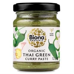 Organic Biona Thai Green Curry Paste 125g