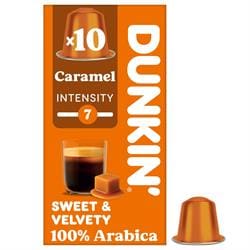 Dunkin Nespresso Compatible Capsules Caramel 10 capsules