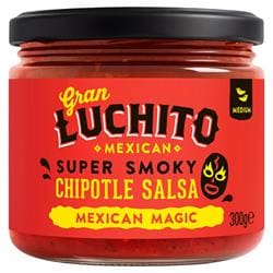 Gran Luchito Smoky Red Chipotle Salsa 300g
