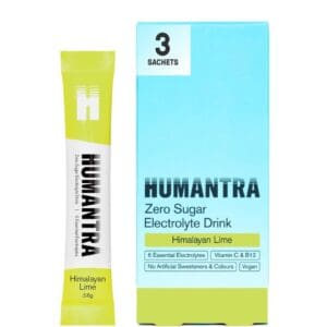 Humantra Himalayan Lime Electrolyte 1 Box of 3 Sachets - 11g - Pack of 2