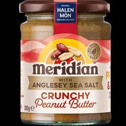 Meridian Crunchy Peanut Butter & Halen Mon Anglesey Sea Salt 280g