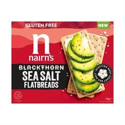 Nairn's Gluten Free Blackthorn Sea Salt Flatbreads 150g