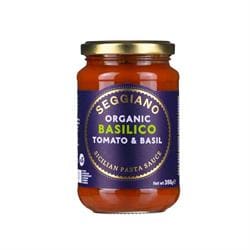 Seggiano Organic Basil Pasta Sauce 350g