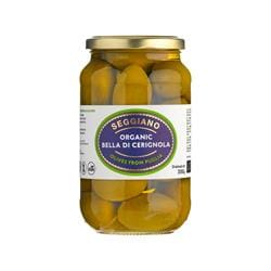 Seggiano Organic Bella Di Cerignola Olives 350g