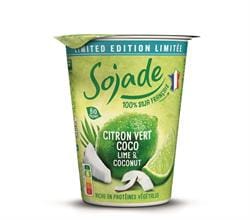 Organic Lime & Coconut Soya Yogurt 400g - limited edition